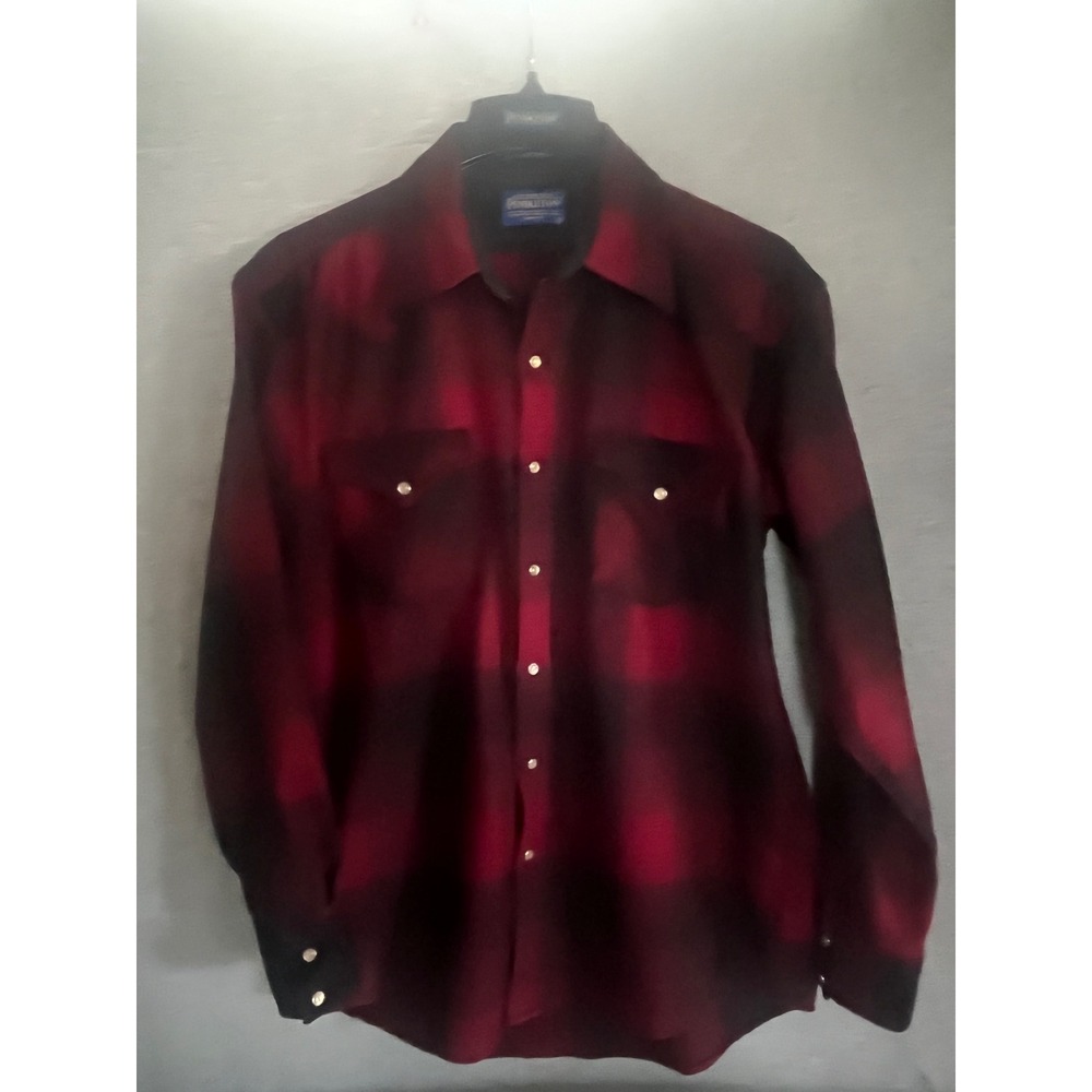 NEW Pendleton Men's 100% Virgin Wool High Grade Pearl Snap Sz Med
Western LS